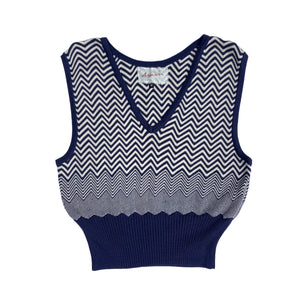 Chevron Vest Ink
