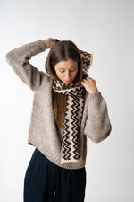 Load image into Gallery viewer, Natalia Scarf Chocolate
