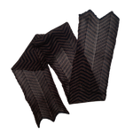 Load image into Gallery viewer, Chevron Necktie Chocolate and Navy
