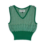 Load image into Gallery viewer, Chevron Vest Emerald
