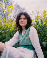 Load image into Gallery viewer, Chevron Vest Emerald
