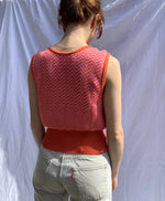 Load image into Gallery viewer, Chevron Vest Tangerine
