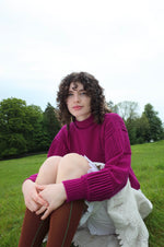 Load image into Gallery viewer, Talland Jumper Fuchsia
