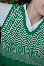 Load image into Gallery viewer, Chevron Vest Emerald

