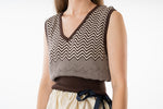 Load image into Gallery viewer, Chevron Vest Hazel

