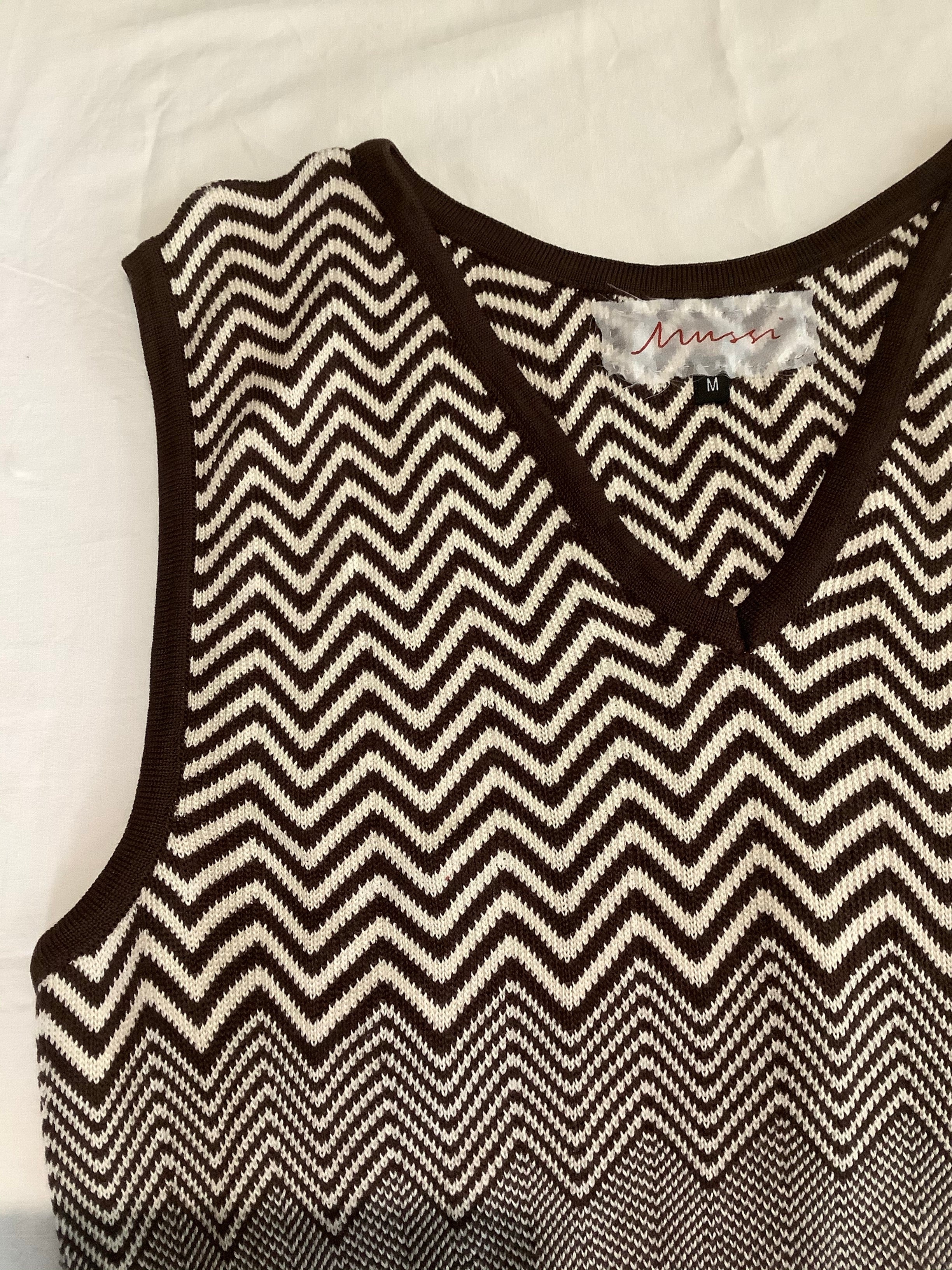 Chevron Vest Hazel